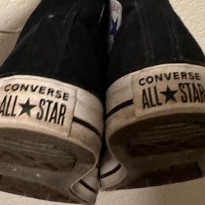 Black converse